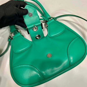 Prada 1BA368 Moon padded nappa-leather bag Green - Default Title - View 4