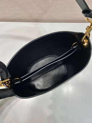 Prada 1BA380 Small Saffiano Leather Prada Bucket Bag - Default Title - View 8