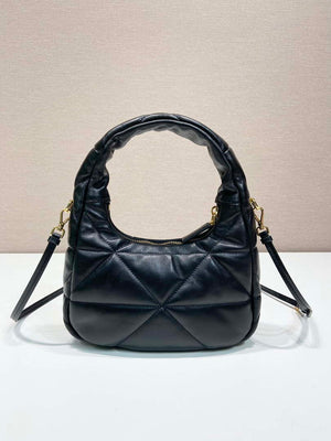 Prada 1BA384 Nappa-leather mini bag with topstitching - Default Title - View 5