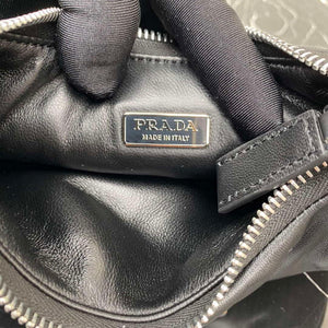 Prada 1BA384 Prada Soft Padded Nappa Leather Mini Bag Black - Default Title - View 9