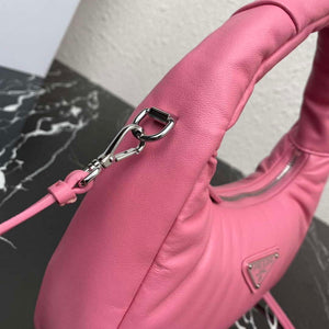 Prada 1BA384 Prada Soft Padded Nappa Leather Mini Bag Pink - Default Title - View 6