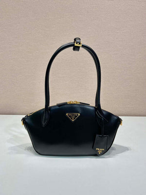 Prada 1BA427 Small leather handbag Black - Default Title - View 1