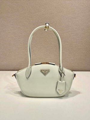 Prada 1BA427 Small leather handbag White - Default Title - View 1