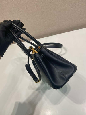 Prada 1BA457 Medium Prada Galleria leather bag Black - Default Title - View 5
