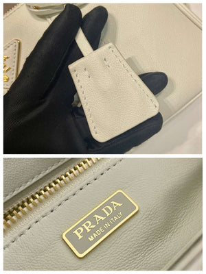 Prada 1BA457 Medium Prada Galleria leather bag White - Default Title - View 9