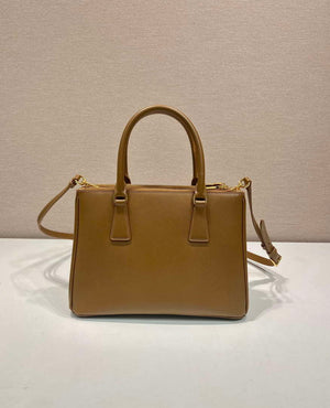 Prada 1BA863 Medium Prada Galleria Saffiano leather bag Cross pattern Natural - Default Title - View 4