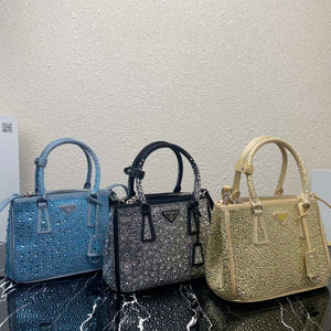 Prada 1BA896 Prada Galleria Saffiano leather small bag Black - Default Title - View 10