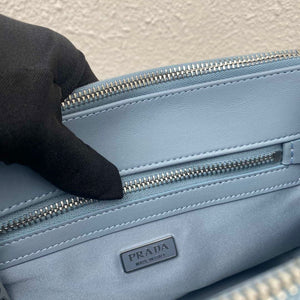 Prada 1BA896 Prada Galleria Saffiano leather small bag Blue - Default Title - View 10