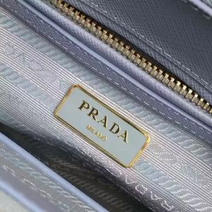 Prada 1BA906 Prada Galleria Saffiano leather mini-bag Light Blue - Default Title - View 9