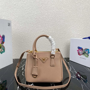 Prada 1BA906 Prada Galleria Saffiano leather mini-bag Light Pink - Default Title - View 1