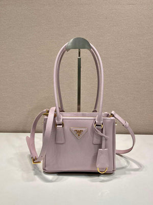 Prada 1BA906 Prada Galleria Saffiano leather mini-bag Light Purple - Default Title - View 1
