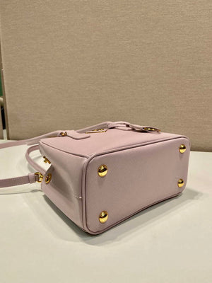 Prada 1BA906 Prada Galleria Saffiano leather mini-bag Light Purple - Default Title - View 6
