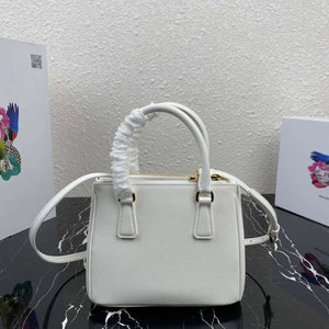 Prada 1BA906 Prada Galleria Saffiano leather mini-bag White - Default Title - View 2