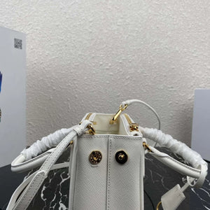 Prada 1BA906 Prada Galleria Saffiano leather mini-bag White - Default Title - View 7