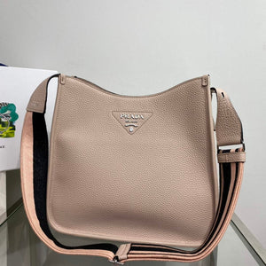 Prada Leather hobo bag 1BC073 In Pink - Default Title - View 7