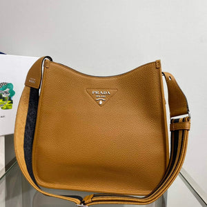 Prada Leather hobo bag 1BC073 Tan - Default Title - View 7