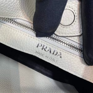 Prada Leather hobo bag 1BC073 white - Default Title - View 9