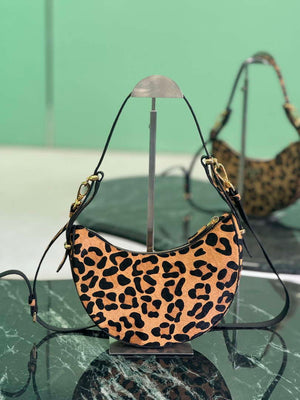 Prada 1BC194 Prada Arqu¨¦ printed leather shoulder bag Honey - Default Title - View 4