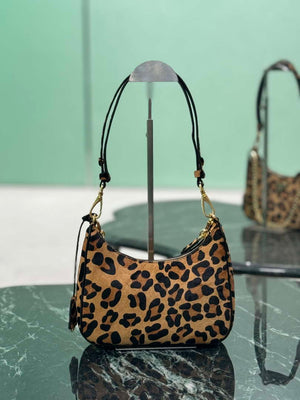 Prada 1BC204 Prada Re-Edition printed leather mini-bag Honey - Default Title - View 3