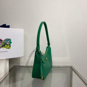 Prada 1BC204 Saffiano Leather Mini-Bag Green - Default Title - View 3