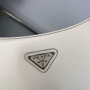 Prada 1BC499 Cleo brushed Gradient leather shoulder bag Beige - Default Title - View 6