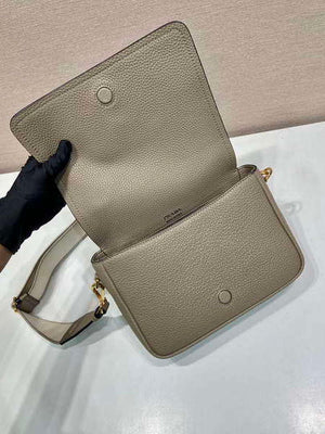 Prada 1BD314 Leather shoulder bag Clay Gray - Default Title - View 5