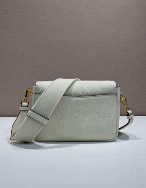 Prada 1BD314 Leather shoulder bag White - Default Title - View 4