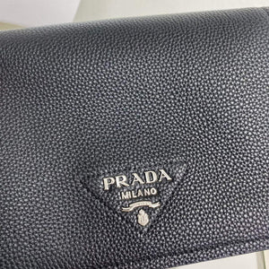 Prada 1BD314 Leather shoulder bag Black - Default Title - View 4