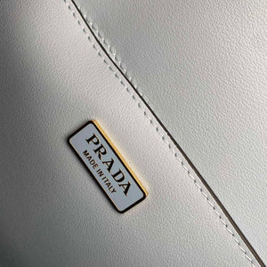 Prada 1BD320 Prada Embl¨¨me Saffiano Shoulder Bag Light Blue - Default Title - View 9