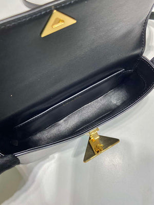 Prada 1BD339 Leather Shoulder Bag Black - Default Title - View 8
