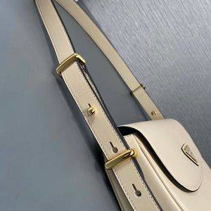Prada 1BD365 Leather shoulder bag Beige - Default Title - View 6