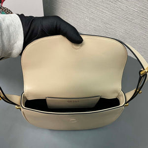 Prada 1BD365 Leather shoulder bag Beige - Default Title - View 7