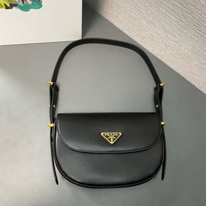 Prada 1BD365 Leather shoulder bag Black - Default Title - View 9
