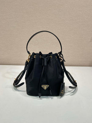Prada 1BE067 Re-Nylon Satin mini-bag Black - Default Title - View 1
