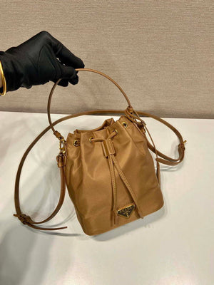 Prada 1BE067 Re-Nylon Satin mini-bag Brown - Default Title - View 2
