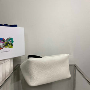 Prada 1BG335 Tote Leather Bucket Handbag White - Default Title - View 7