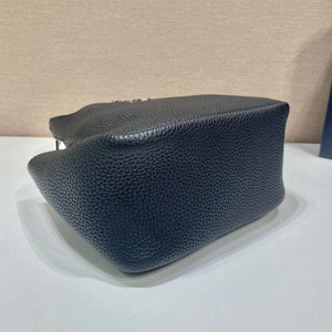 Prada 1BG335 Tote Leather Bucket Handbag Black - Default Title - View 6