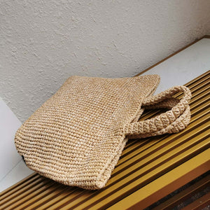 Prada 1BG392 Large Crochet tote bag Apricot - Default Title - View 4