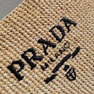 Prada 1BG392 Large Crochet tote bag Apricot - Default Title - View 6