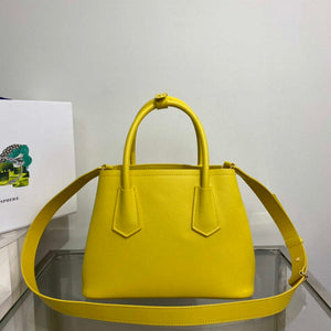 Prada 1BG443 Prada Double Saffiano leather mini bag Yellow - Default Title - View 2