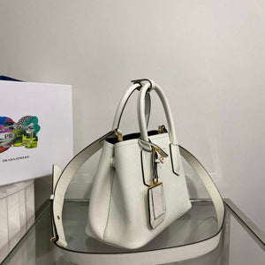 Prada 1BG443 Prada Double Saffiano leather mini bag White - Default Title - View 3