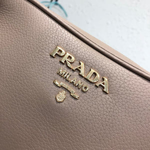 Prada 1BH082 Leather bag with shoulder strap Light Pink Gold - Default Title - View 4