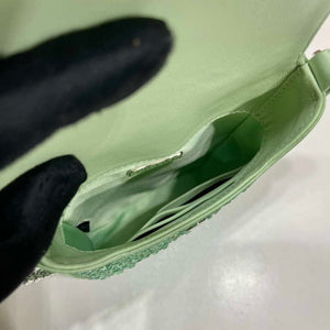 Prada 1BH185 Mini Cleo satin bag with crystals Green - Default Title - View 7