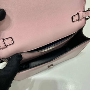 Prada 1BH189 Brushed leather shoulder bag Light Pink - Default Title - View 8
