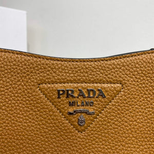 Prada 1BH191 Leather mini shoulder bag tan - Default Title - View 4