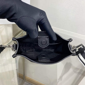Prada 1BH191 Leather mini shoulder bag Black - Default Title - View 8