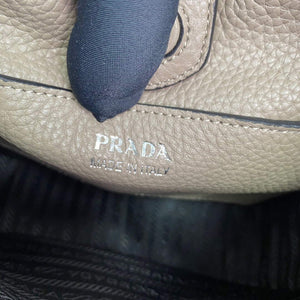Prada 1BH191 Leather mini shoulder bag Gray - Default Title - View 8