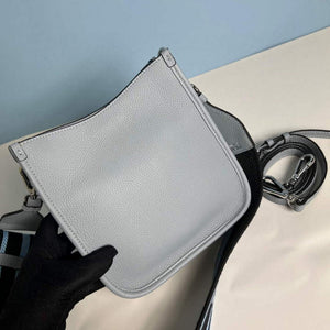 Prada 1BH191 Leather mini shoulder bag Blue - Default Title - View 3