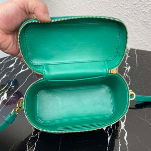 Prada 1BH202 Leather Mini Bag Green - Default Title - View 8