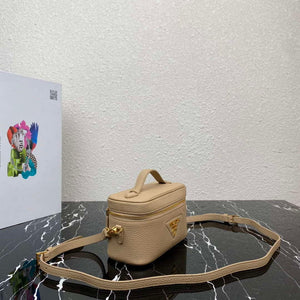 Prada 1BH202 Leather Mini Bag Tan - Default Title - View 3